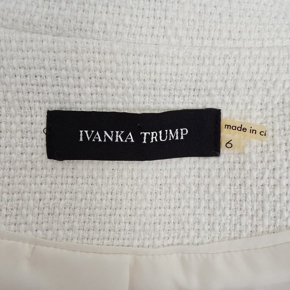 Ivanka Trump Ivory Blazer NWT - Picture 7 of 10